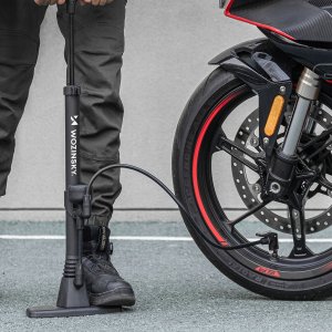 Pompka rowerowa Wozinsky WPR-02 podłogowa - czarna 5