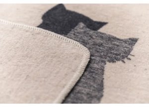 Koc dla zwierzaka 70x90 cm Koty i Księżyc 73499879 3