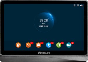 Wideodomofon Analogowy WiFi Zintronic ZWD-BLV2 8" IPS 2MP Stacja bramowa, Zestaw 4