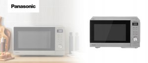 Panasonic NN-GD39QSEPG Inwerterowa kuchenka mikrofalowa z grillem Srebrna 16