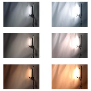 Lampa kosmetyczna LED 2w1 z giętkimi ramionami MITOYA MTY176 2