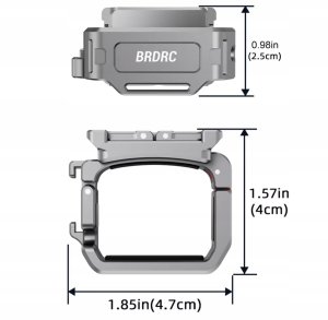 MULTIFUNKCYJNY METALOWY UCHWYT SZYBKOZŁĄCZKA 1/4" SYSTEM GOPRO DO DJI OSMO POCKET 3 + PASEK 14