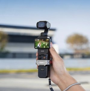 MULTIFUNKCYJNY METALOWY UCHWYT SZYBKOZŁĄCZKA 1/4" SYSTEM GOPRO DO DJI OSMO POCKET 3 + PASEK 9