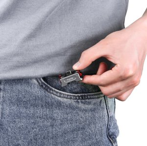 Ulanzi ADAPTER PODSTAWKA ŁADUJĄCA USB-C Z GWINTEM 1/4" I SZYBKOZŁĄCZKĄ DO DJI OSMO POCKET 3 13