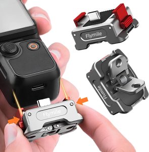 Ulanzi ADAPTER PODSTAWKA ŁADUJĄCA USB-C Z GWINTEM 1/4" I SZYBKOZŁĄCZKĄ DO DJI OSMO POCKET 3 2