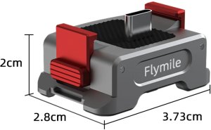 Ulanzi ADAPTER PODSTAWKA ŁADUJĄCA USB-C Z GWINTEM 1/4" I SZYBKOZŁĄCZKĄ DO DJI OSMO POCKET 3 6