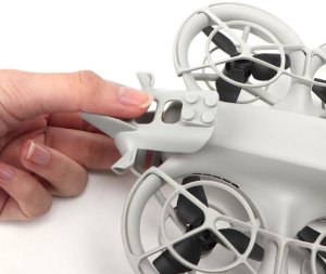 TYLNE SKRZYDŁO OGONOWE STABILIZATOR OCHRONNY + UCHWYT NA KLOCKI TYPU LEGO DO DJI NEO 6