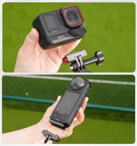 MAGNETYCZNY ADAPTER UCHWYT SZYBKOZŁĄCZKA 1/4" GOPRO DO KAMERY INSTA360 ACE PRO 2 12