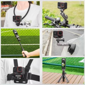 MAGNETYCZNY ADAPTER UCHWYT SZYBKOZŁĄCZKA 1/4" GOPRO DO KAMERY INSTA360 ACE PRO 2 13