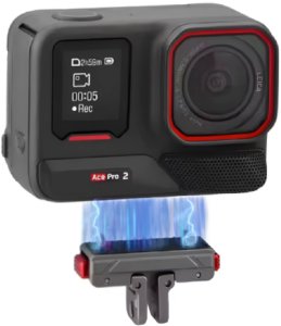 MAGNETYCZNY ADAPTER UCHWYT SZYBKOZŁĄCZKA 1/4" GOPRO DO KAMERY INSTA360 ACE PRO 2 3