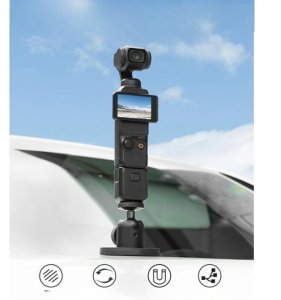 MAGNETYCZNY UCHWYT KULOWY Z GWINTEM 1/4" DO KAMER SPORTOWYCH, M.IN. INSTA360, DJI OSMO POCKET, ACTION 12