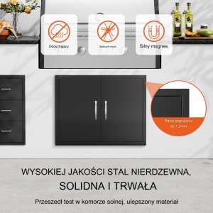 Vevor Podwójne Drzwi do Grilla 6