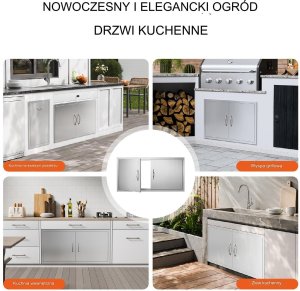 Vevor Podwójne Drzwi do Grilla 5