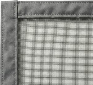 Moskitiera na Drzwi Balkonowe Magnetyczna Siatka na Komary Muchy Osy "Silent Screen" Antracytowa 220x100cm 6