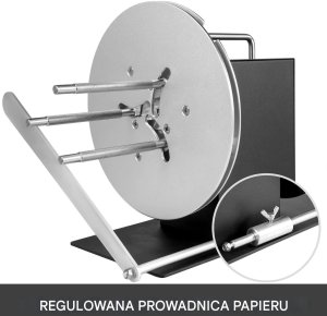 Nawijarka etykiet 120mm dwukierunkowa do drukarek przemysłowych 4