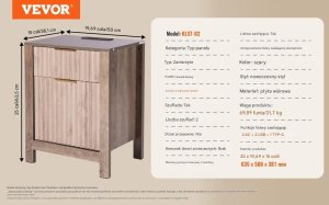 Stoliki nocne 2szt z USB 3-poziomowe 2 szuflady szare do salonu i sypialni 2