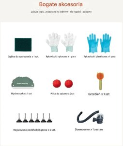 Wanna groomerska dla psa stalowa z prysznicem i schodkami antypoślizgowymi 7