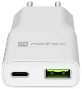 Ładowarka Natec Ribera 1x USB-A 1x USB-C 3 A (NUC-2376) 4