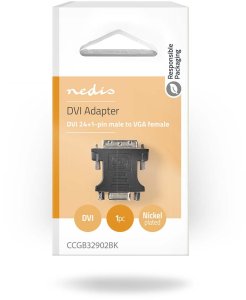 DVI-VGA ADAPTER DVI-D 24+1-PIN 7