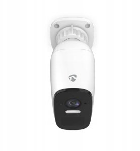 Kamera zewnętrzna Nedis Smartlife Wifi, IP66 czujnik ruchu, night vision, biały 2