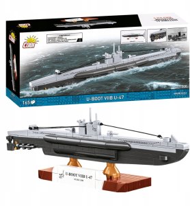 Cobi Niemiecka łódź podwodna U-47 T.VIIB 1:300 (4858) 7