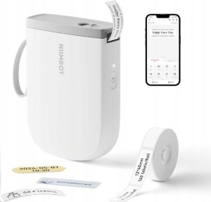Drukarka etykiet Niimbot Drukarka etykiet D11-H Smart, biała + rolka etykiet 160 szt. 12