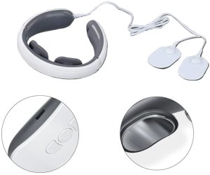 Masażer elektrostymulator szyi karku tens ems 2w1 11