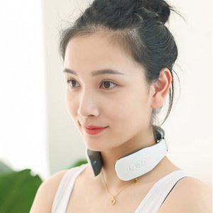 Masażer elektrostymulator szyi karku tens ems 2w1 4