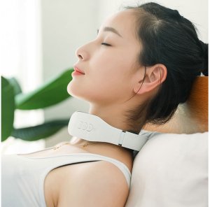 Masażer elektrostymulator szyi karku tens ems 2w1 8