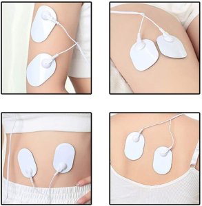 Masażer elektrostymulator szyi karku tens ems 2w1 10