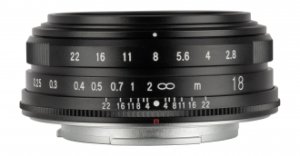 Obiektyw Voigtlander Color Skopar 18 mm f/2,8 do Fujifilm X - czarny 66