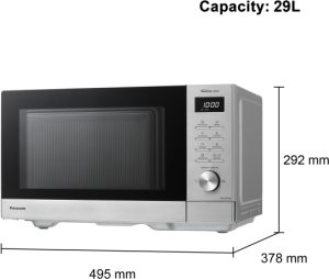 Panasonic NN-SD37QSEPG Kuchenka mikrofalowa 29L 1000W 5