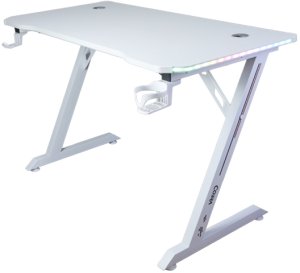 Biurko gamingowe Cobra CRF4577RGB White , LED RGB, 120 cm 4