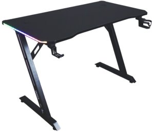 Biurko gamingowe Cobra CRF4576RGB Black, LED RGB, 120 cm 4