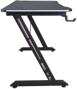 Biurko gamingowe Cobra CRF4576RGB Black, LED RGB, 120 cm 5