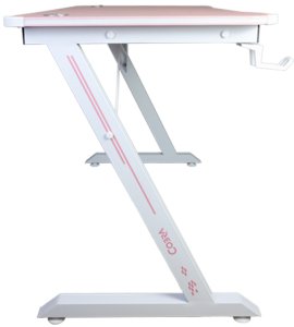 Biurko gamingowe Cobra CRF4575RGB Pink LED RGB 120 cm 3