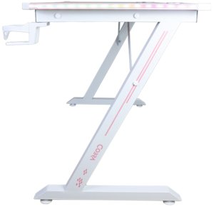 Biurko gamingowe Cobra CRF4575RGB Pink LED RGB 120 cm 5