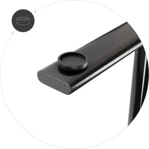 Biurkogamingowe Cobra X-Mate CRF140BK + mata, 140 cm 5