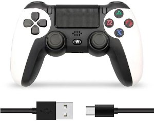 BEZPRZEWODOWY PAD GAMINGOWY DO PS4 KONTROLER DOUBLESHOCK WIBRACJE ZAMIENNIK 4