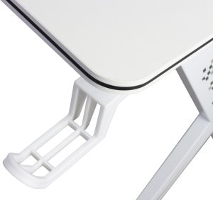 Biurko gamingowe z półką Cobra CR4010WH białe 120 cm 7