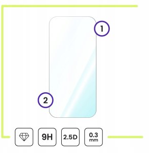 3-PAK Szkło Hartowane Płaskie Do Samsung Galaxy A26 5G (Szybka 9H, 2.5D) 2