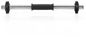 Gryf krótki 45 cm do hantli z zaciskami śr. 25 mm gwintowany, stal chromowana UNIWERSALNY 9