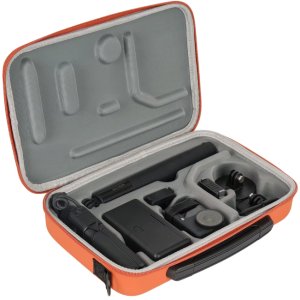 TORBA ETUI CASE COMBO FUTERAŁ DO DJI OSMO ACTION 6 / 5 PRO / 4 / 3 + AKCESORIA (POMARAŃCZOWY) 7