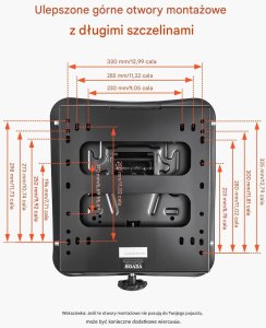 Zawieszenie fotela powietrzne do traktora i wózka, uniwersalne, z osłoną 4