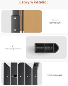 Pergola ogrodowa 3,66x3,05 m, metalowa z regulowanym daszkiem, duża 6