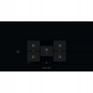 Płyta grzewcza Electrolux 900 XT SensePro szerokość 80 cm czarny Wbudowana płyta indukcyjna z okapem ECC8549 (7333394106915) 3