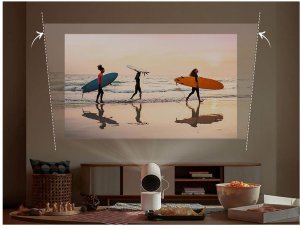 Projektor Samsung The Freestyle (Gen 2) 30-100" biały/różowy - Projektora komplekts F-SP-LFF3-BOX2 (8806097856078) 2