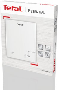 Waga kuchenna Tefal Essential biały - Cyfrowa waga kuchenne BC5504V0 (3121040095287) 3