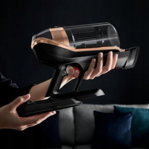 Odkurzacz pionowy Tefal X-Force Flex 15.60 Aqua melna/zelta Bezprzewodowy odkurzacz TY99G3 (3221616140882) 7