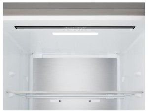 Lodówka LG NoFrost 375 L wysokość 203 cm srebrny - Ledusskapis GBBS524CPY.APYQEUZ 11